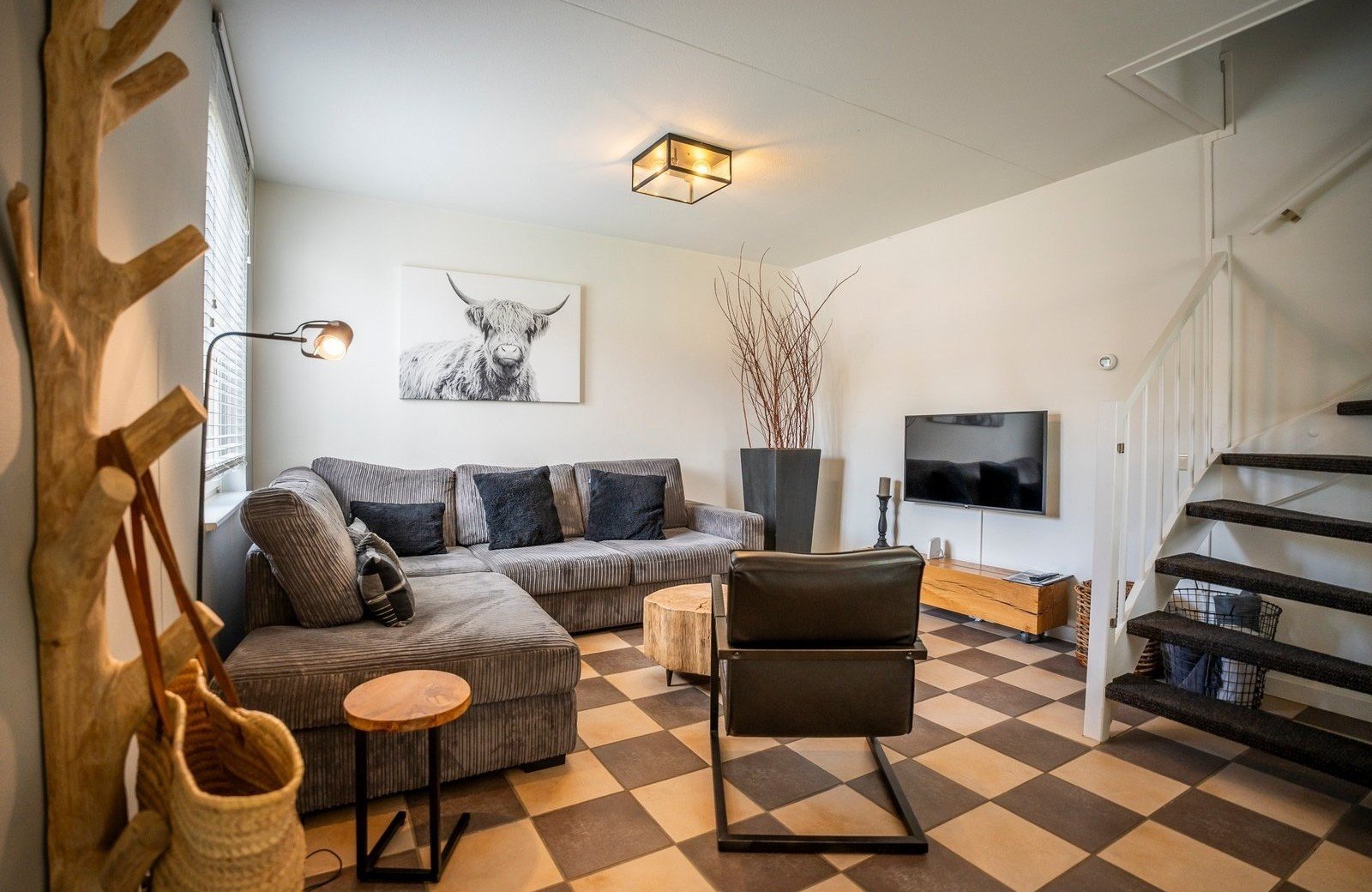 4 persoons vakantiewoning met vide mechelerhof huisje 113 woonkamer