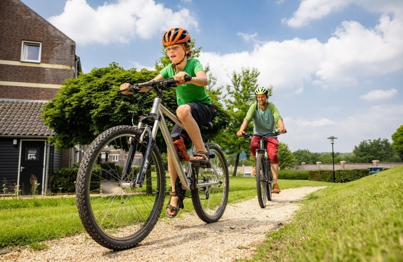 Mountainbiken met kinderen in Zuid-Limburg